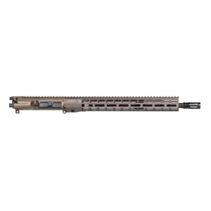 Aero Precision Threaded PRO Complete Upper, 16.3\" 5.56 CHF Mid-Length Barrel with 15\" ATLAS R-ONE M-LOK Handguard - Kodiak Brown Anodized - APUG700401M103-1