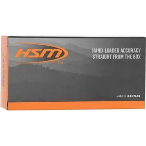 HSM V-Max 6mm ARC 75gr V-Max Bullet 20 Rounds Brass Case
