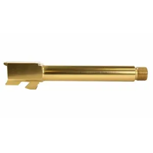 Glock 17 Compatible Titanium Nitride Replacement Barrel, Threaded - 4.50\" - 9x19 NATO