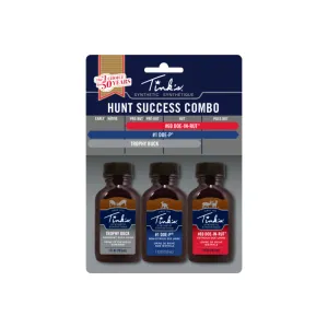 Dead Down Wind Hunt Success Kit Synthetic Deer Attractant W5999, Hunting Scent, 1 oz Bottle, 3-Pack.