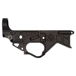 U.S. Arms Cam-Lock Stripped Lower Receiver, Multi-Cal, Anodized Black - RK-101-BK-01