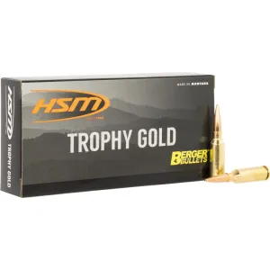 HSM 6ARC95VLD Trophy Gold Extended Range 6mm ARC 20 Per Box/ 25 Cs - 20rd Box