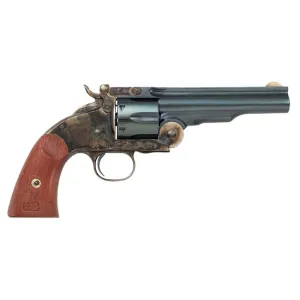 Traditions 0850C09 Schofield 7 .45LC Charcoal Case Hardened Revolver