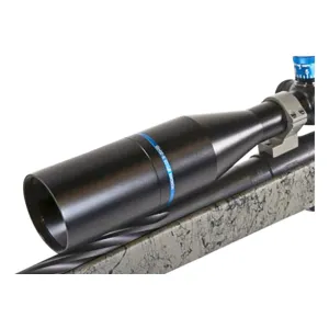 Huskemaw Optics Sunshade Scope Cover, 50mm, Black, 3.30\" Length, Model 2050SS