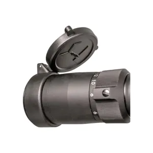 Huskemaw Optics Blue Diamond Flip-Up Lens Caps 50mm Objective Black Rubber