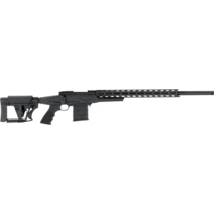 Howa HCRA73102 HCR APC Bolt 308 Winchester/7.62 NATO 24\" HB TC 10+1 Luth-AR MBA-4/Aluminum Chassis Black