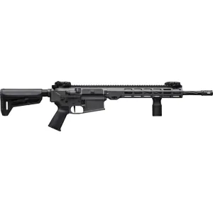 Maxim Defense MXM49682 MD10 L 20+1 16\" Fluted Barrel, Sniper Gray Rec/M-LOK Handguard, Black Magpul Furniture, SL-K Stock, MVG Grip, Mbus Sights, Blackout Defense Flat Trigger