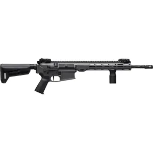 Maxim Defense MXM49689 MD10 L 20+1 18\" Fluted Barrel, Sniper Gray Rec/M-LOK Handguard, Black Magpul Furniture, SL-K Stock, MVG Grip, Mbus Sights, Blackout Defense Flat Trigger
