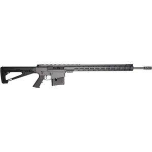 Great Lakes Firearms GL10LA65PRCSS SNP Rifle, 6.5 PRC, 24\" Stainless Barrel, 5rd, Semi-Auto, M-LOK Handguard, Cerakote Grey