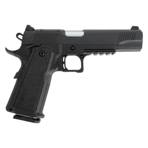 Tisas 1911 Duty B9R DS 9mm 5\" Barrel 17rd Semi-Auto Pistol With Flared Magwell, Ambi Safety - Optics Ready