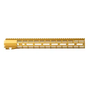 Aero Precision AR15 15\" ATLAS R-ONE M-LOK Handguard - Gold Anodized - APSL100523