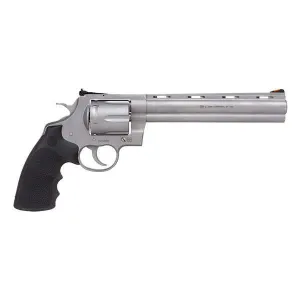 Colt Anaconda .44 Magnum 8\" Barrel 6rd Revolver, Matte SS W/ Adjustable Sights
