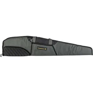Remington Field & Range Scoped Rifle Case 48\" Gray, Protective Foam Padding, Waterproof 600D Polyester.