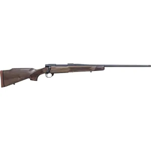 Howa HWH308LUX M1500 Super Deluxe Full Size 4+1 22\" Black Steel Threaded Barrel, Matte Blued Drilled & Tapped Steel Receiver, Walnut Fixed Wood Stock