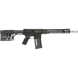 ArmaLite AR103GN16 AR-10 Competition Semi-Auto 308 Winchester/7.62 NATO 16\" MB 25+1 MBA-1 Stock Black Hard Coat Anodized/Phosphate