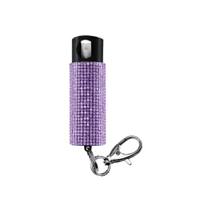 Skyline USA Inc Bling-It-On Pepper Spray Lavender 16 ft Range 18% OC UV Dye Keychain PSGDBOLV