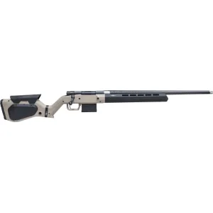 Howa HHERA308CFTAN M1500 Hera 5+1 24\" Carbon Fiber Threaded Barrel, Black Rec, Tan & Black Hera H7 Chassis Stock