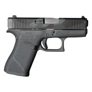 Weapon Works UX4350201-228074 G43X Sub-Compact Frame 10+1 3.41\" Black Steel Barrel, Urban Dazzle Grey w/Mesh Stippling Serrated Steel Slide & Polymer Frame w/Beavertail USA Made