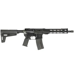 Anderson AR-15 Pistol, 10.5\" BBl, 9.5\" M-Lok Handguard, Magpul Brace & Grip, 5.56 Nato,1 In 7 Twist, Forged Upper & Lower, M16 BCG - B2-K870-A006-B