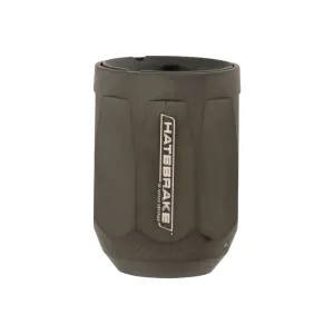 Maxim Defense MXM47709 Hate Brake 30 Cal (7.62mm), 5/8\"-24 tpi, 1.50\" D Black DLC Stainless Steel