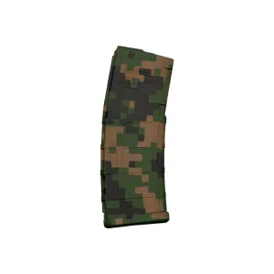 Magpul PMAG Gen M2 MOE 30rd Magazine Marpat Woodland 228047 AR-15/M4 5.56x45mm NATO/.223 Rem Polymer