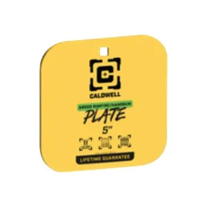 Caldwell 4002311 AR500 1/4\" RIMFIRE/HANDGUN - 5\" Gong