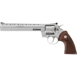 Colt Defense PYTHONSP8WTS Python .357MAG 8\" SS Adjustable Sight Walnut Revolver