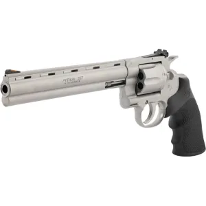 Colt Defense PYTHONSM8RTS Python .357MAG 8\" Matte SS Adjustable Sight Hogue Grips Revolver