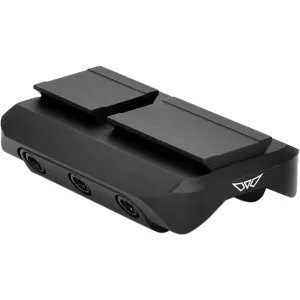 Warne 6112M 6112M Red Dot Shotgun Rib Mount Black Anodized Acro