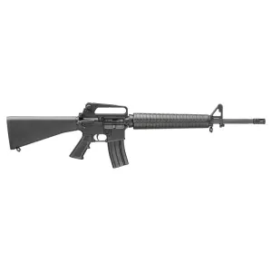 Springfield SA-16 Semi-Automatic 5.56x45mm AR-15 Rifle, 20\" Barrel, A2 Flash Hider, Stock, Grip & Front Sight Post, 30+1 Capacity - SPSA920556B-A2
