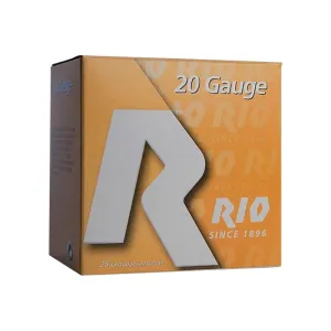 Rio Ammunition RC205MGN Game Load 20GA 3\" 1 1/4oz #5 Shot 25 Per Box