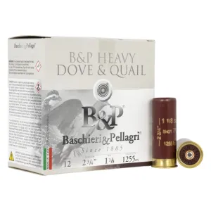B&P 12B18D75 Heavy Dove & Quail 12GA 2.75\" 1 1/8oz #7.5 Shot 25 Per Box