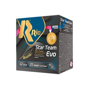 Rio Ammunition ST288 Star Team EVO 12GA 2.75\" 1oz #8 Shot 25 Per Box