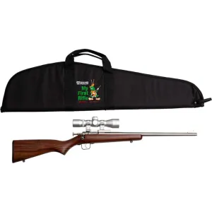 KSA Crickett 2238BSC Walnut Blued PKG