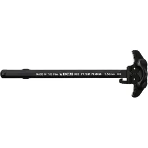 BCM GFHMK2LRGAMBI Ambidextrous MK2 Charging Handle Compatible w/ Mil-Spec AR-15 Black 7075 T-6 Aluminum