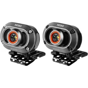 Alliance Consumer Group NEBHLP1010 Einstein 250 Headlamp Black 7/30/80/250 Lumens White/Red (2) 1 PK