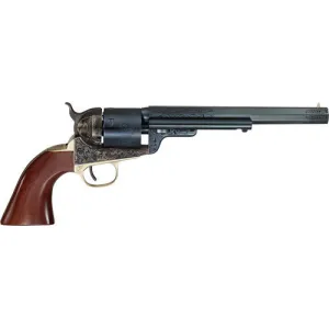 Cimarron CA925C00WBH 1851RM WB Hickok .38 SPL Charcoal Blued Engraved Revolver
