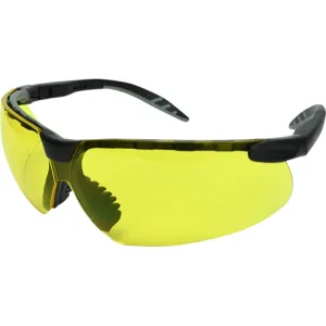 Radians Call Sign Bravo CSB10541CS Ballistic Safety Glasses, Amber Lens, Black Frame