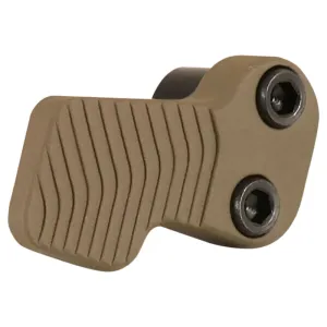 Odin Works ACCXMRFDE Magazine Release AR-15 Flat Dark Earth 6061 Aluminum Cerakote, Compatible with KNS Pins.