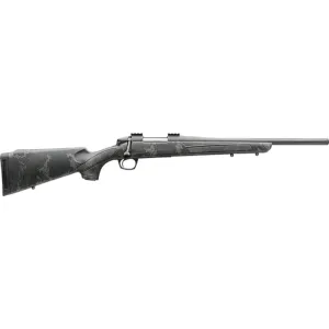 CVA CR3905R Cascade SB Full Size 4+1 18\" Graphite Black Cerakote Steel Threaded Barrel, Veil Tac Camo Fixed w/SoftTouch Fiberglass Stock