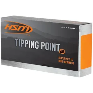 HSM Tipping Point 2 Super Shock Tip 6.5x55 Swedish 140 GRHornady SST 20 Per Box