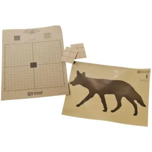 American Tech Network ACMKIRTGCY Training Thermal Target Boar 30\" x 24\" Brown Includes 12 Plasters 2 Targets