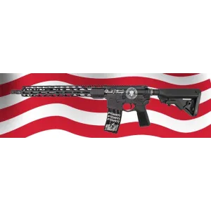 Radical Firearms Trump Commemorative Edition AR-15 Rifle 5.56 Nato,16\" BBl, RPR M-Lok Rail, B5 Stock & Grip, 30 Rd Mag, Black, FR16-5.56SOC-15RPR-TRUMP