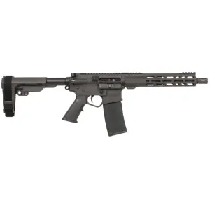 Wise Arms WA-15B 10.5-556-SBA3-BLK Pistol 5.56 NATO 10.5\" 30+1 Semi-Auto Threaded Barrel SBA3 Brace Black