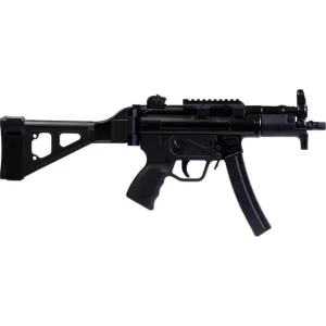 Century Arms AP5-P 9mm 5.75\" Barrel 30rd Semi-Auto Pistol W/ Tri-Lug Muzzle Device, SB Tactical Folding Brace, Optic Mount - HG6035SB-N