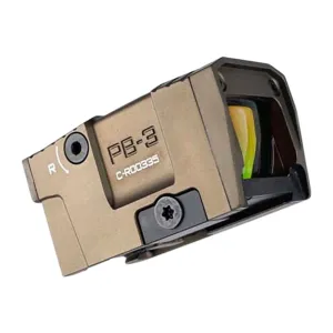 Lead & Steel Llc PB-3R-FDE Pandora PB-3 Flat Dark Earth 1 x 21 mm x 17 mm 3 MOA Red Dot