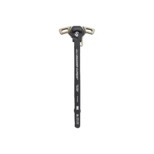 Lead & Steel LLC Charging Handle AR-15/M16 Flat Dark Earth 7075-T6 Aluminum Type 3 Hard Anodize