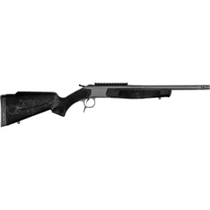 CVA Scout TD CR6817TB Rifle, 350 Legend, 20\" Threaded Barrel, Break Action, Synthetic Stock, Tungsten Cerakote, Optics-Ready.