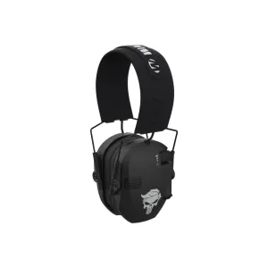 Walker\'s GWPRSEMT24PUN Razor Merica Muffs Punisher Polymer Over the Head Black