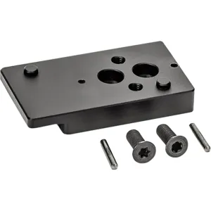 Griffin Armament GSMALDPFP AIS Flat Mount Plate Black Anodized Hardcoat 6061 T6 Aluminum